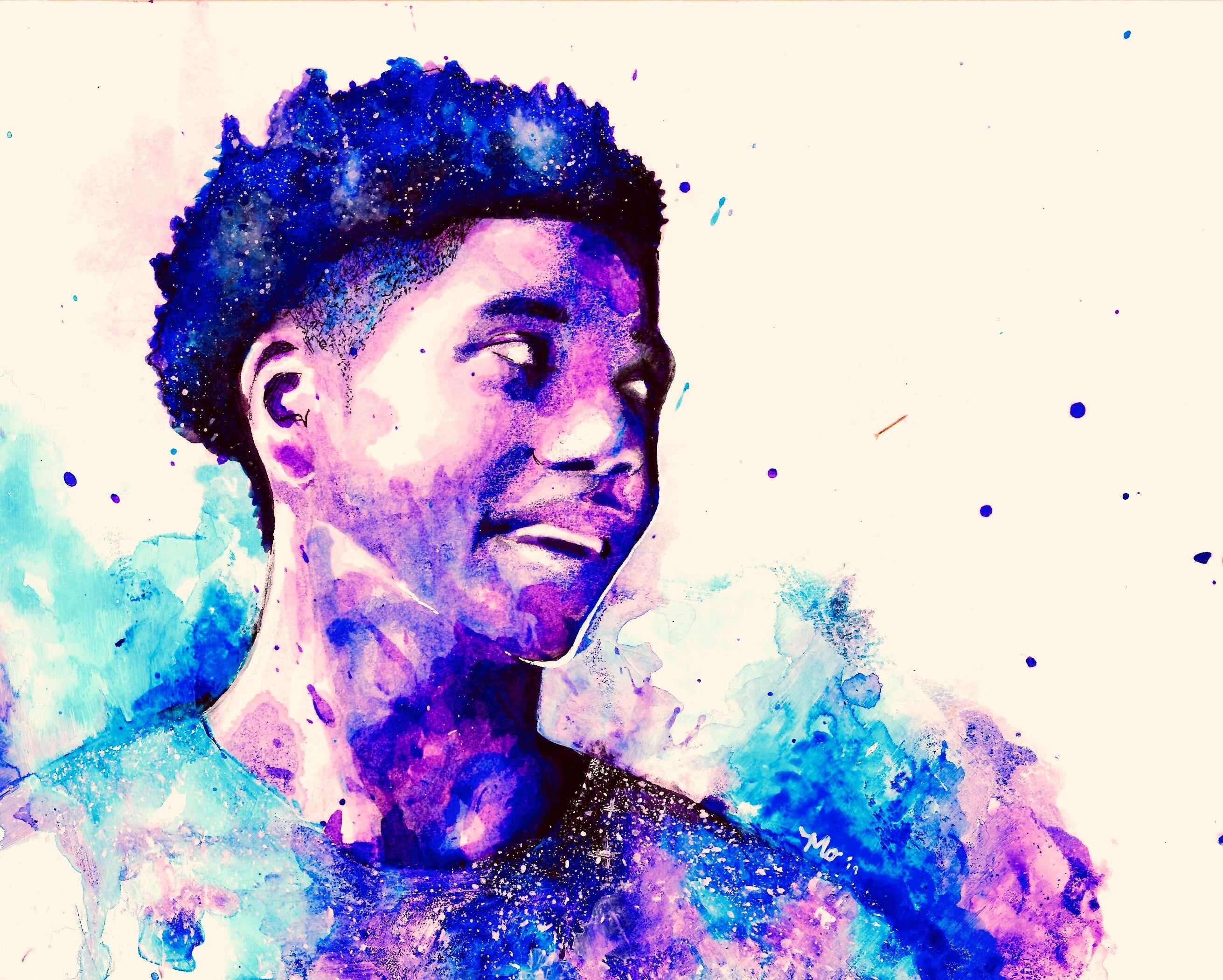 Painting of Antwon Rose