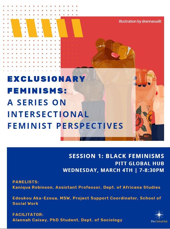 Black Feminisms flyer