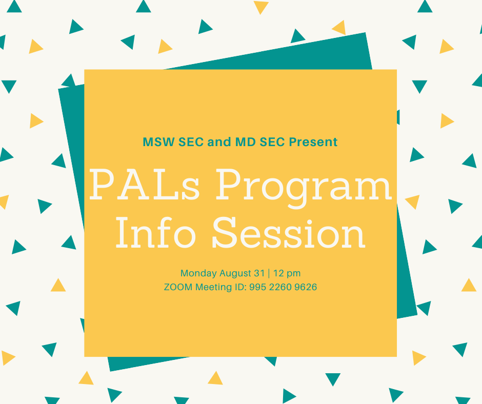PALs Program Info Session graphic